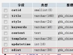 PhpcmsV9单页模型添加自定义字段方法