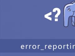 php error_reporting函数怎么用