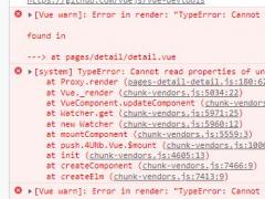 [Vue warn]: Error in render: “TypeError: Cannot read property ‘ xxx ‘ of undefined“报错原因和解决